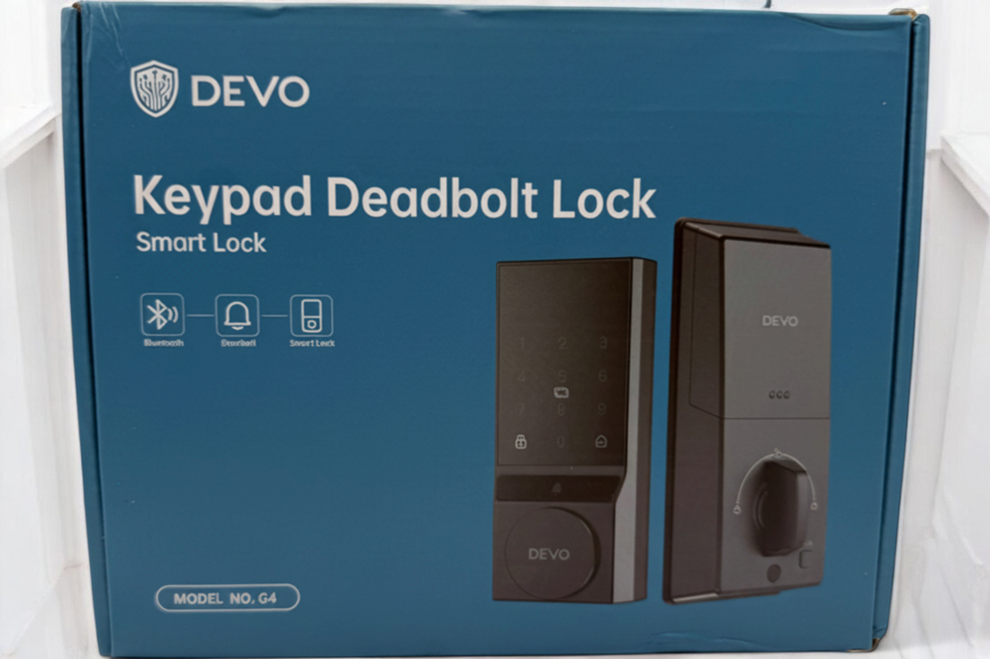 DEVO G4 Keypad Deadbolt Smart Lock with Bluetooth and Doorbell