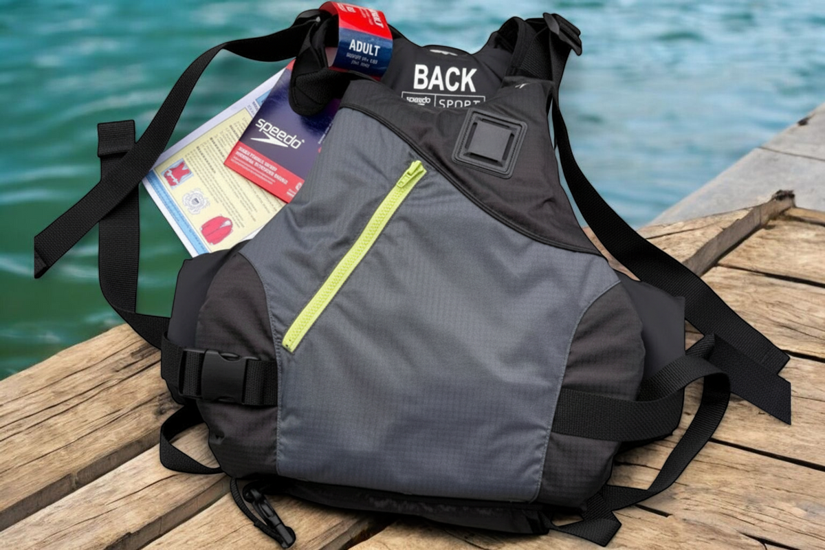 Speedo Adult Paddle Sport PFD Life Jacket - Adjustable L-XXL