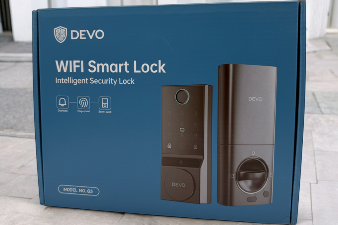 DEVO G3 WiFi Smart Lock - Intelligent Security Lock