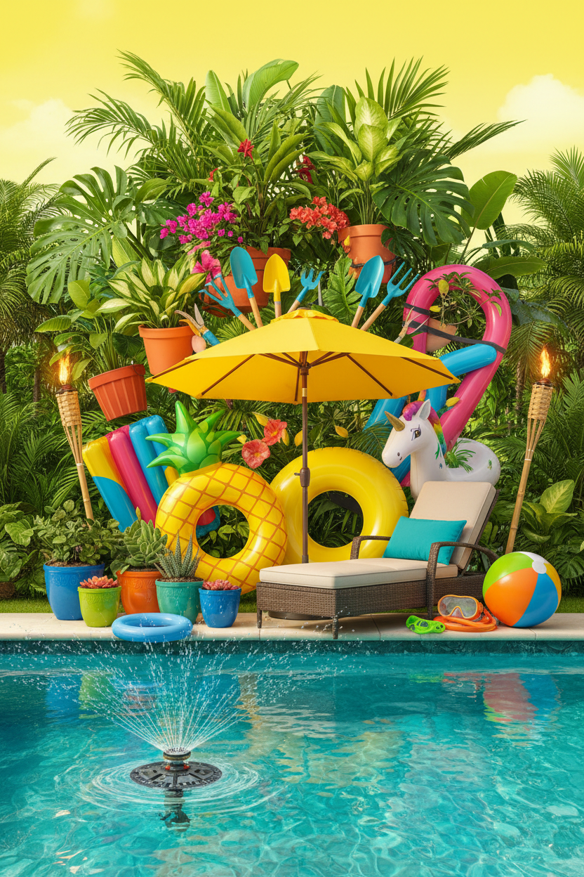 The Garden and Pool