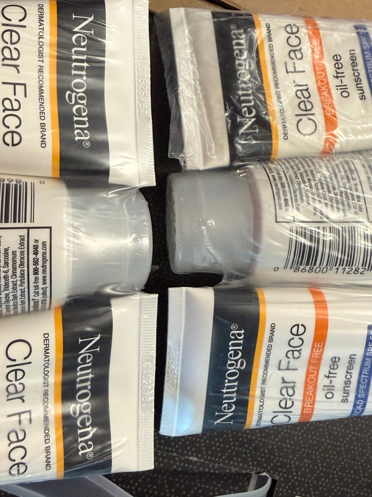 Neutrogena Clear Face Oil-Free Sunscreen SPF 50 - 3 Pack (3.0 FL OZ each)