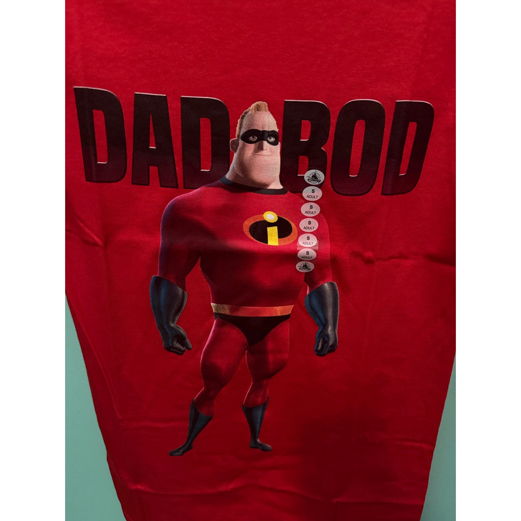 Disney's Incredibles - Dad Bod Red T-Shirt Men's Small - product image 3