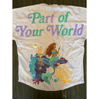 Disney's Ariel The Little Mermaid Spirit Jersey Women's Small - product image 4