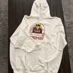 Naruto Ichiraku Ramen Shop White Hoodie Men's 2XL - full front