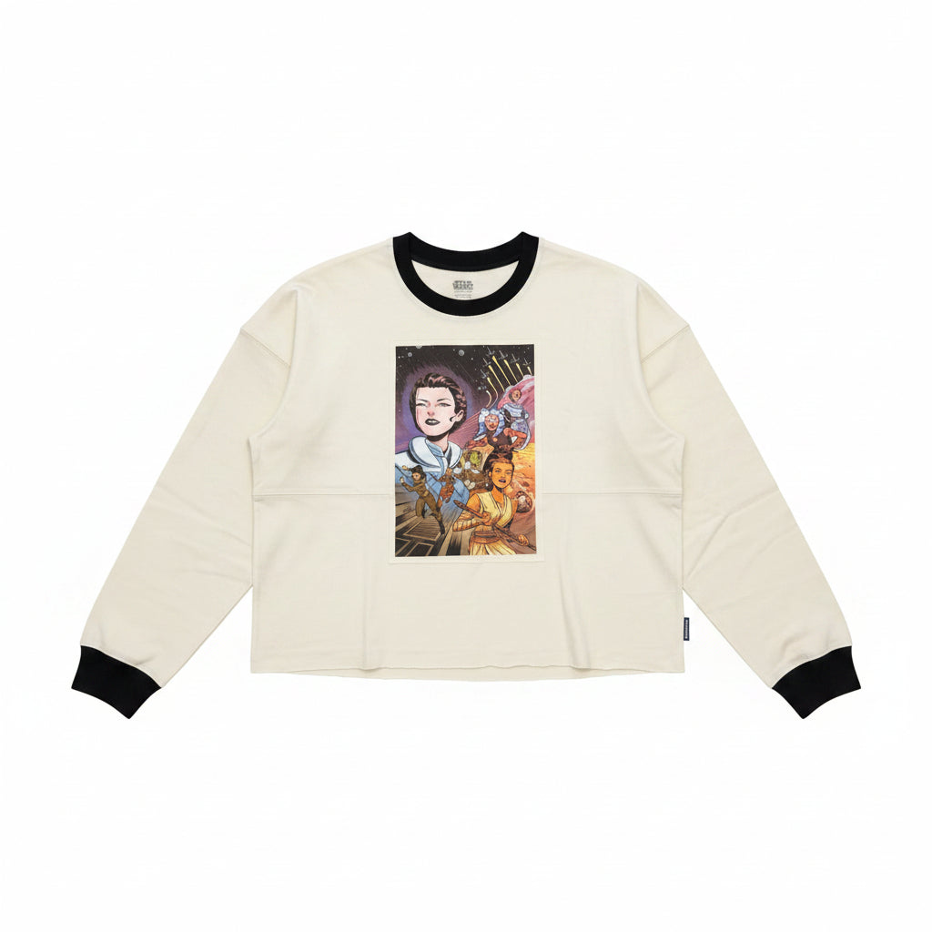 Star Wars "The Force Is With Us" Long-Sleeved Top Women's XL NWT - product image 3