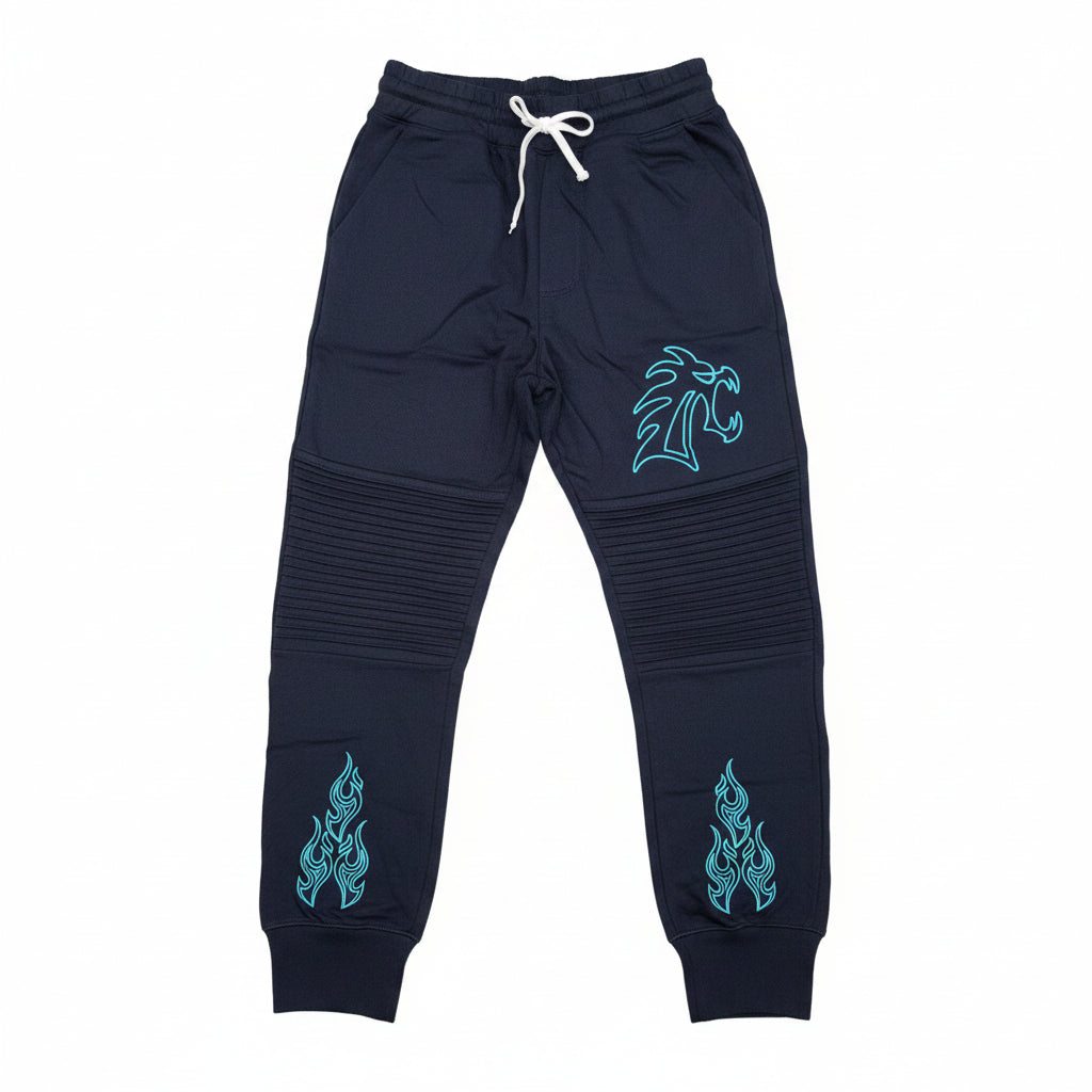 Disney's Blue Lightning Black Jogger Women's Large - product image 3