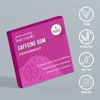 HARMONIFY Energy & Focus Gum (54 Pieces) – Sugar-Free with L-Theanine, Natural Caffeine, and Vitamins B12 & B6 – Focus &
