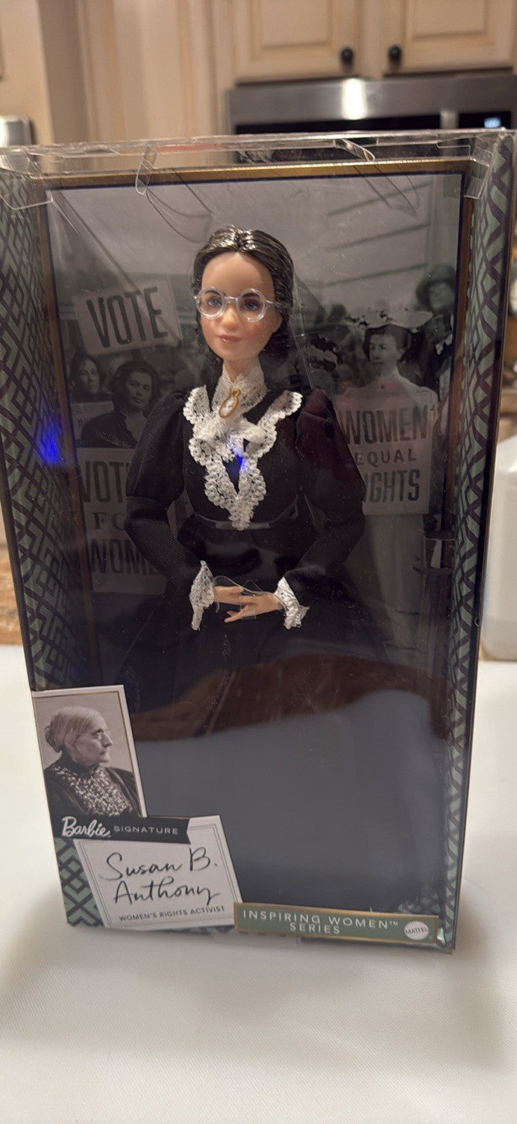 Barbie Signature Susan B Anthony Doll Inspiring Women Series Mattel