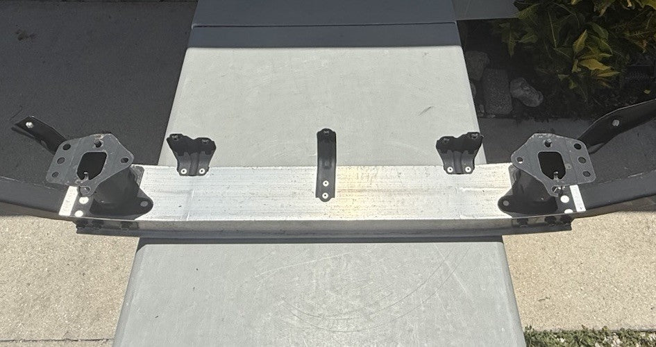 OEM USED 2020-2024 Toyota 4 Runner Front Bumper impact Beam With Brackets