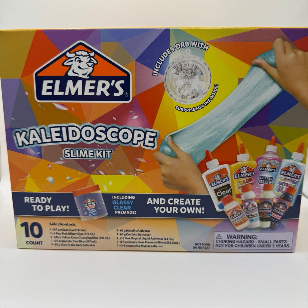 Elmer’s Kaleidoscope Slime Kit – 10 Piece Set – New in box - product image 1