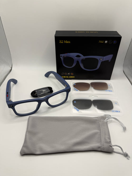 AiMB S2 Max blue smart glasses additional product image