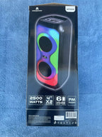 Maxpower AURA MPD426 2500W Bluetooth Party Speaker with LED Lights & Microphone