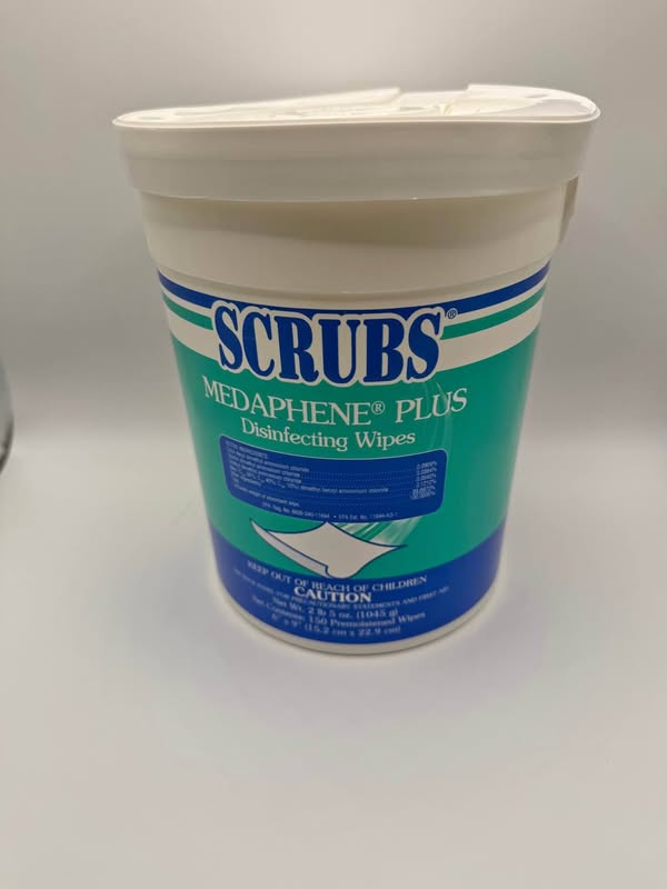 Scrubs Medaphene Plus Disinfecting Wipes