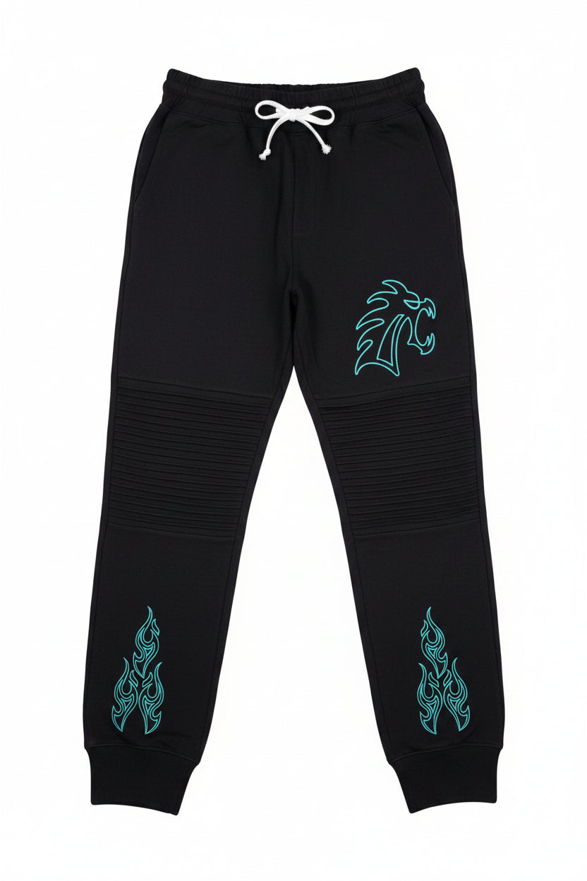 Disney's Blue Lightning Black Jogger Women's X-Large - product image 1