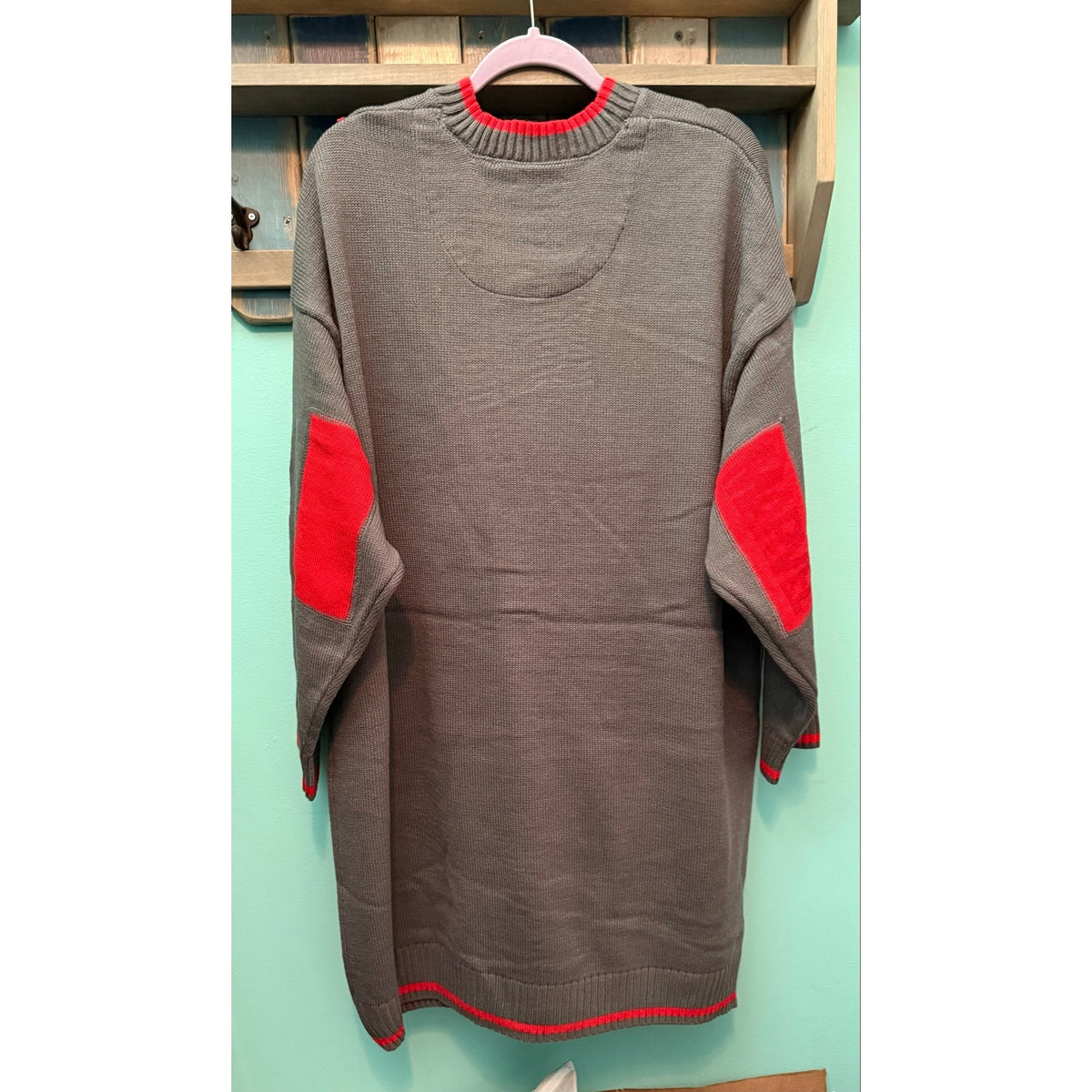 Marvel Gray and Red Cardigan Button-Up Sweater Men's XXL - product image 6