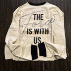 Star Wars "The Force Is With Us" Long-Sleeved Top Women's XL NWT - product image 8