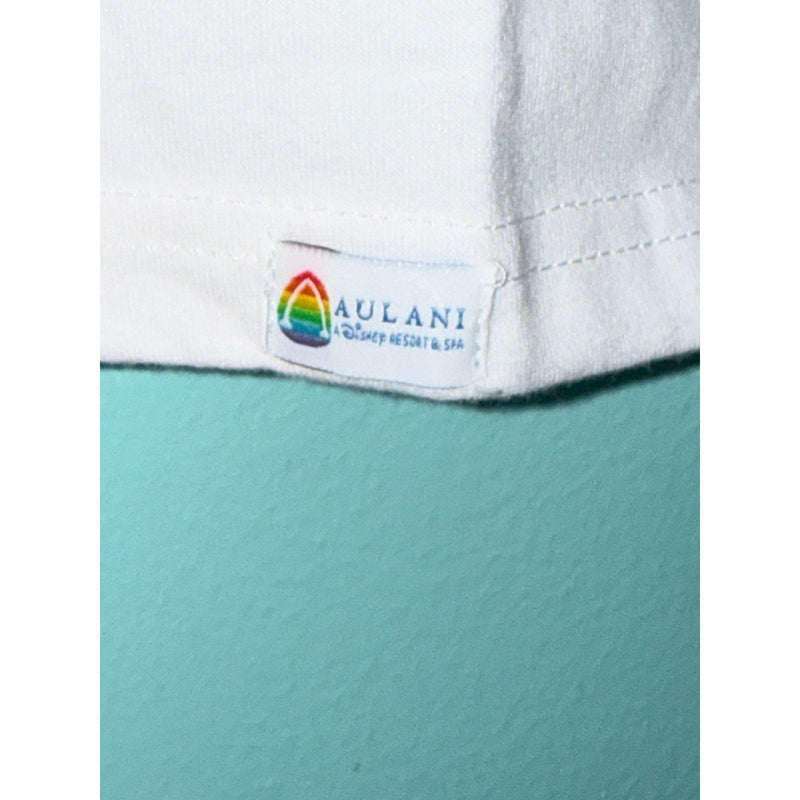 Disney Aulani Hibiscus Rainbow Flower T-Shirt Pride Women’s Small - product image 6