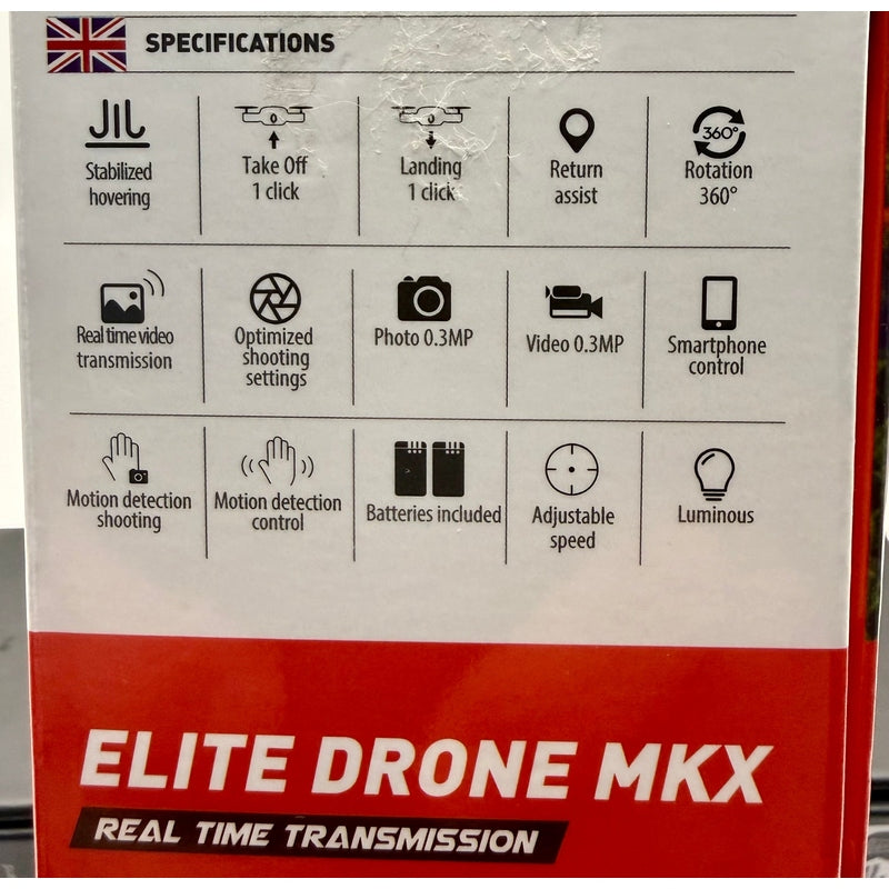 Elite Drone MKX Turbo Challenge with Dual Cameras and Real-Time Transmission - product image 3
