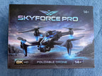 SkyForce Pro Foldable Drone with Built-In Screen Remote | 8K HD Camera | GPS | Dual Battery - product image 2