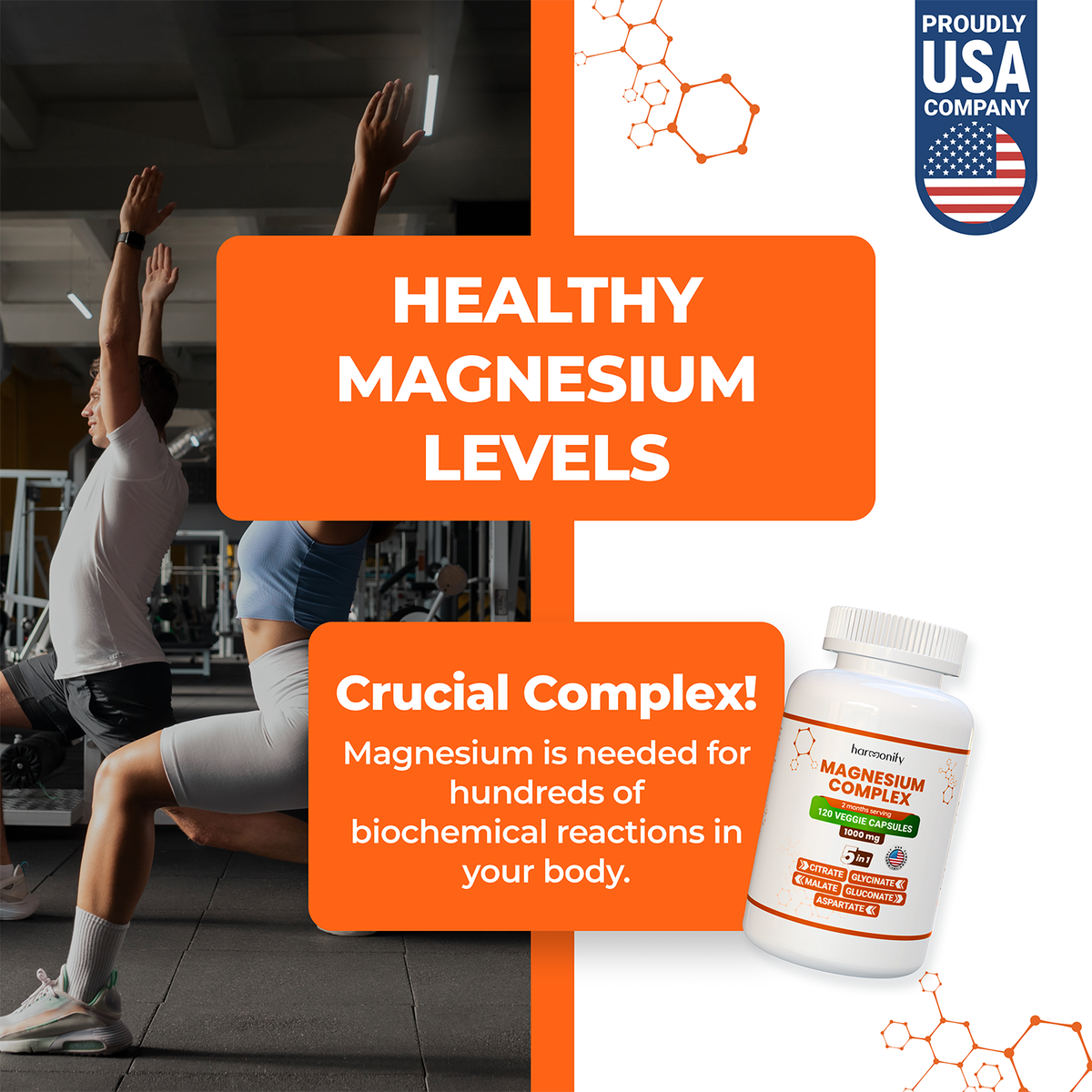 Magnesium Glycinate Citrate Malate Aspartate Gluconate, 5 in - product image 8