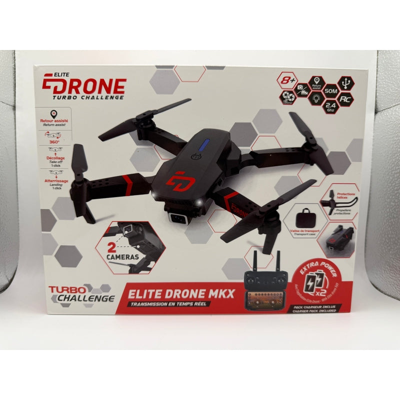 Elite Drone MKX Turbo Challenge with Dual Cameras and Real-Time Transmission - product image 1