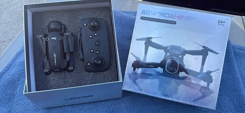 Unbranded AE4 "Roaming" drone with remote controller - product photo 1