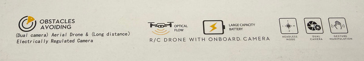 D18 Drone R/C Intelligent Quadcopter with Dual Camera and Optical Flow - product image 3