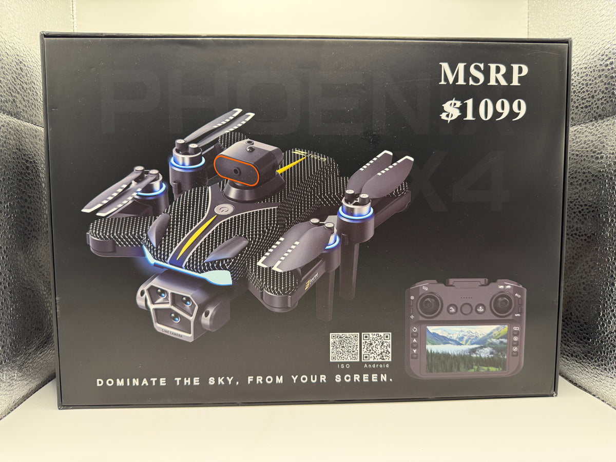 Phoenix X4 GPS Drone with HD Aerial Camera and Remote Controller - product image 2