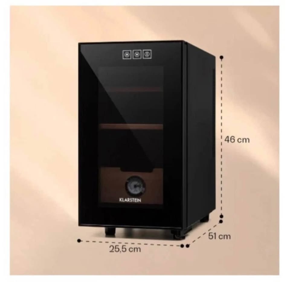 Klarstein El Presidente 23 Electric Cigar Humidor Cabinet - product photo 6