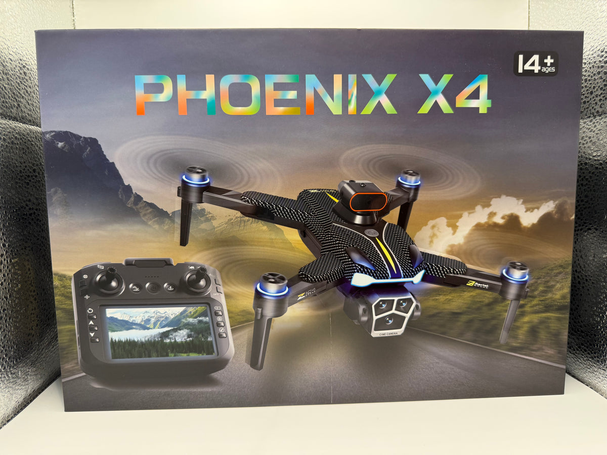 Phoenix X4 GPS Drone with HD Aerial Camera and Remote Controller - product image 1