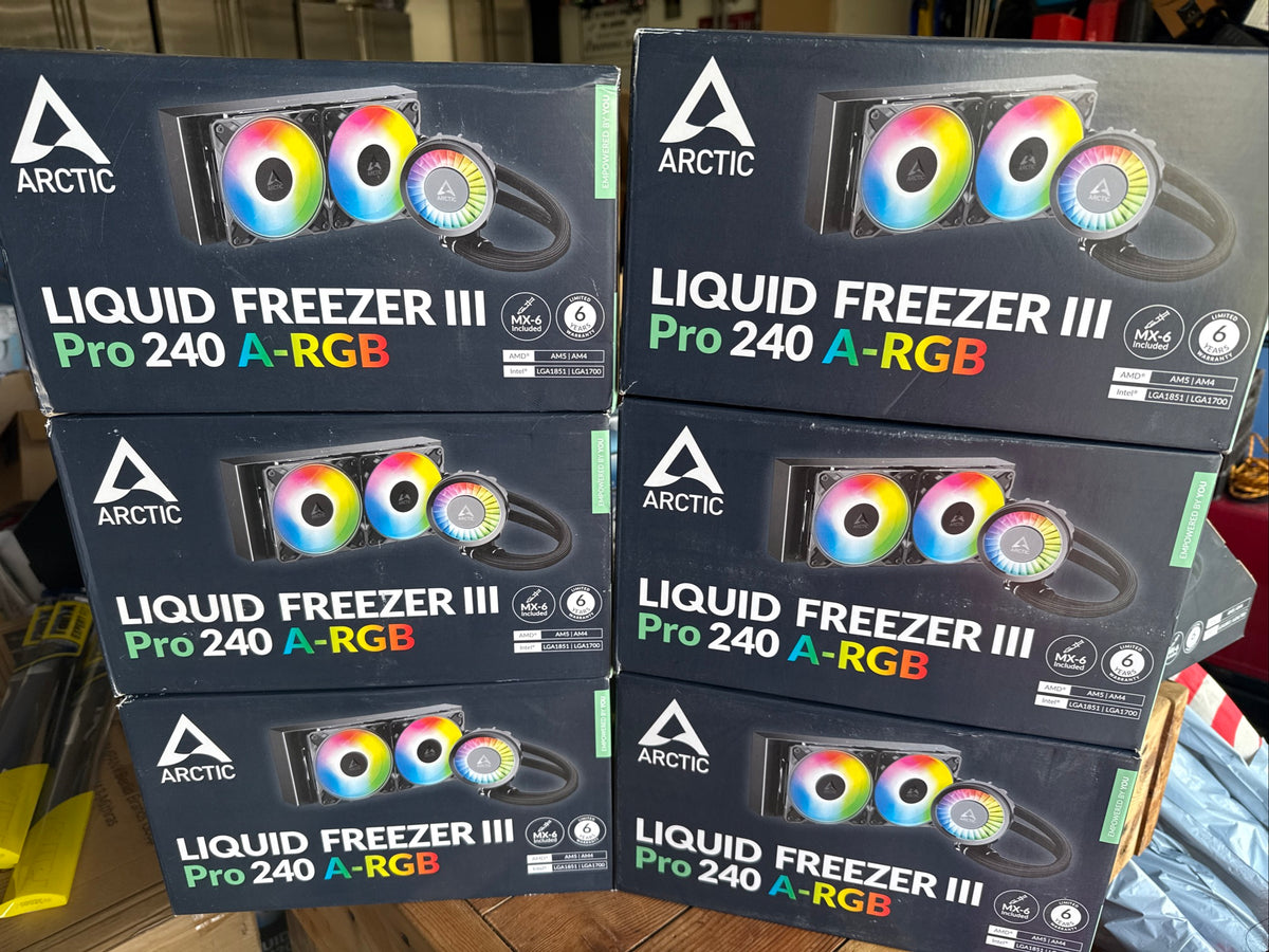 ARCTIC Liquid Freezer III Pro 240 RGB AIO CPU Cooler 240mm Dual Fan - product image 1