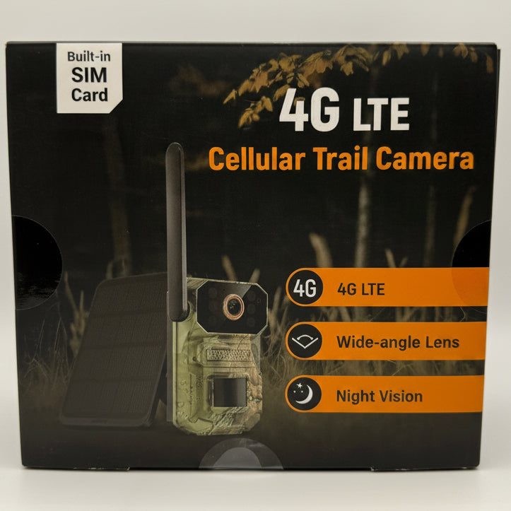 4G LTE Cellular Trail Camera with Built-in SIM Card, Wide-angle Lens and Night Vision - product image 1