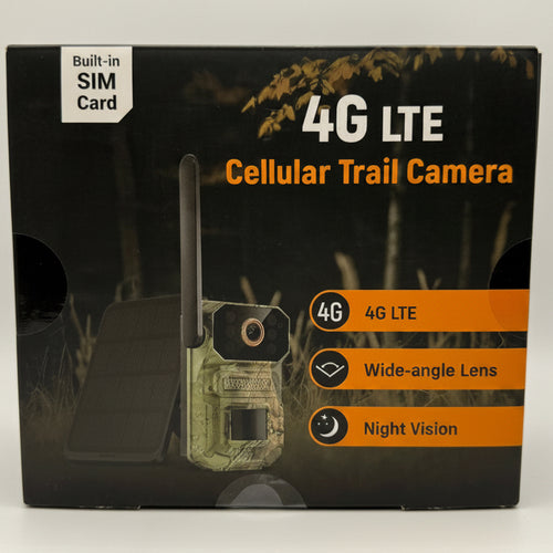 4G LTE Cellular Trail Camera with Built-in SIM Card, Wide-angle Lens and Night Vision - product image 1