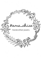 Original Hana_chica handcrafted jewelry floral wreath logo