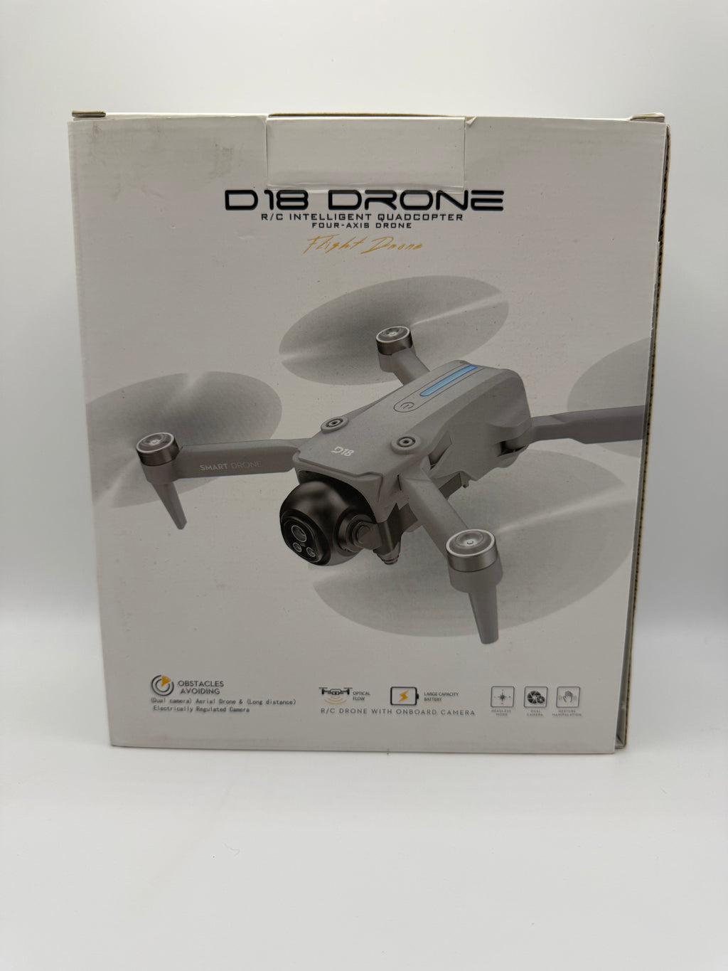 D18 Drone R/C Intelligent Quadcopter with Dual Camera and Optical Flow - product image 2