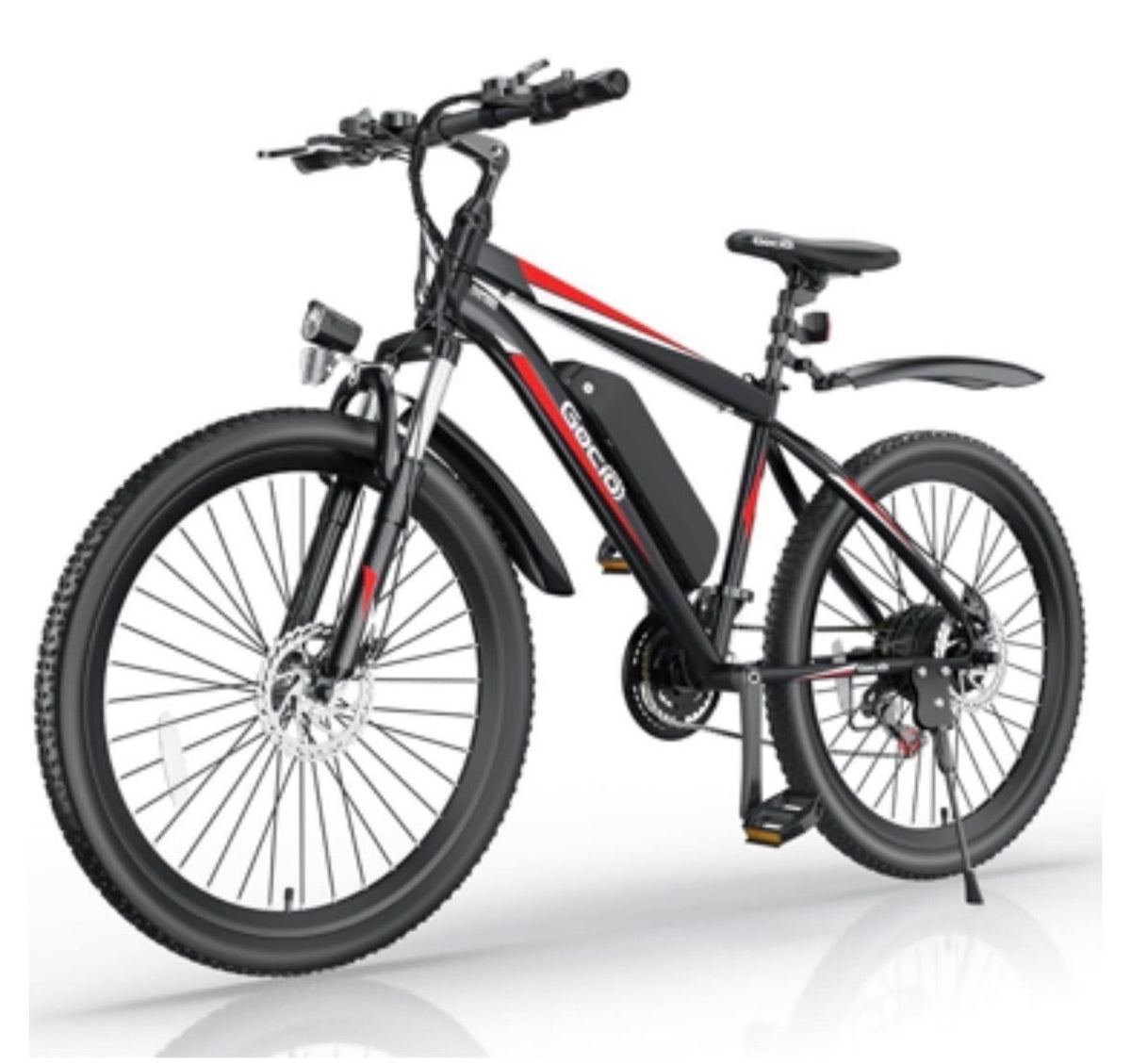 GOCIO 26” 500W Electric Mountain Bike | 48V Removable Battery | 21-Speed | New - product image 1