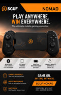 SCUF Nomad Mobile Gaming Controller – Bluetooth | iOS - product image 1