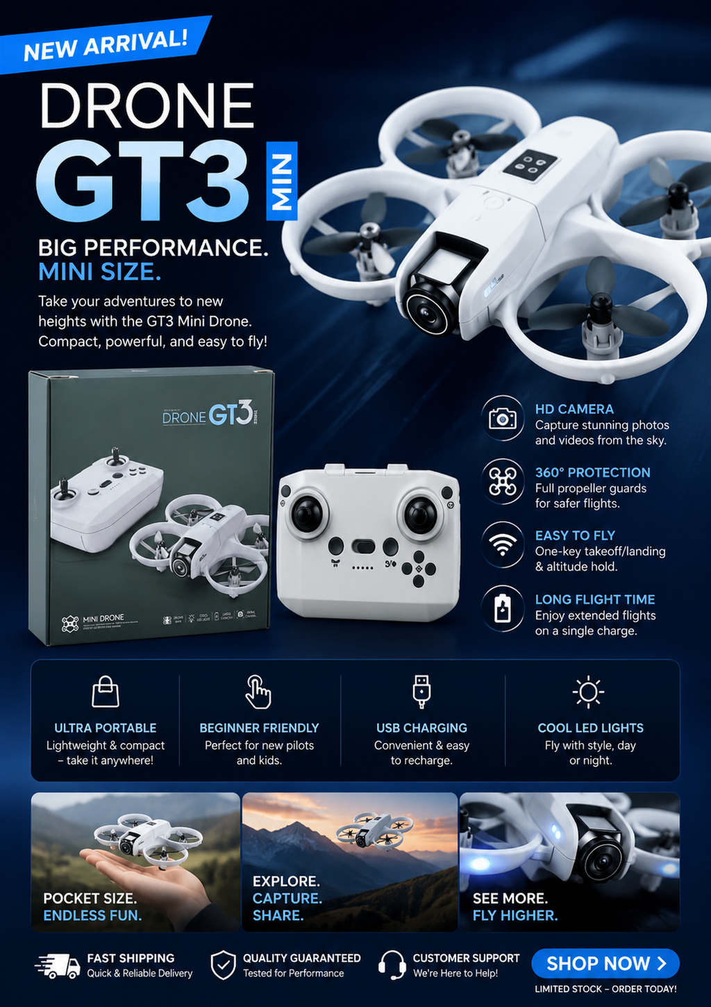 Smart Drone GT3 Three - product image 1