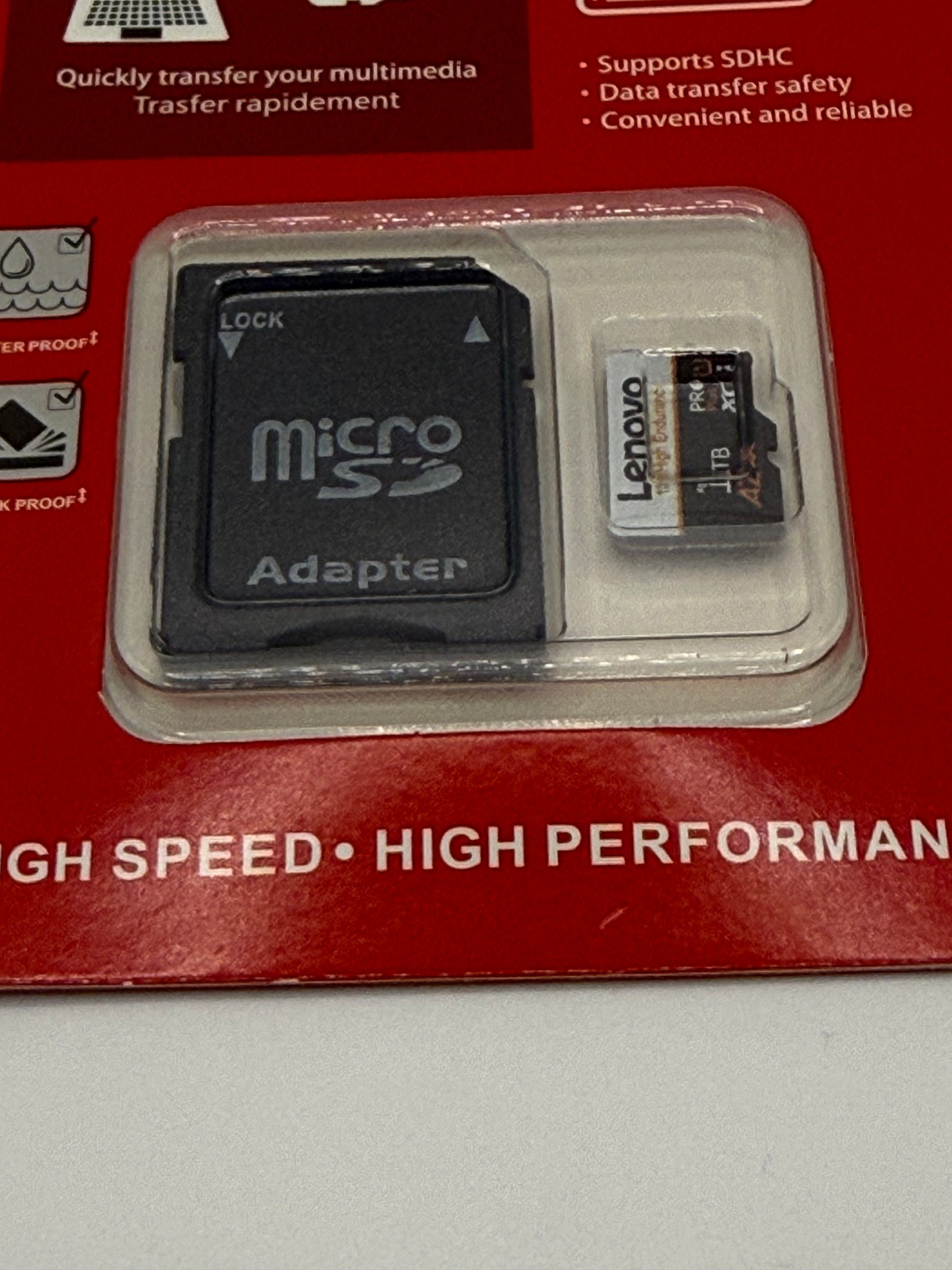 Micro SD Memory Card with Adapter - product image 1