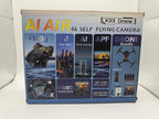 AI AIR X33 4K Self-Flying Camera Drone + VR Shinecon Headset Bundle - product image 4