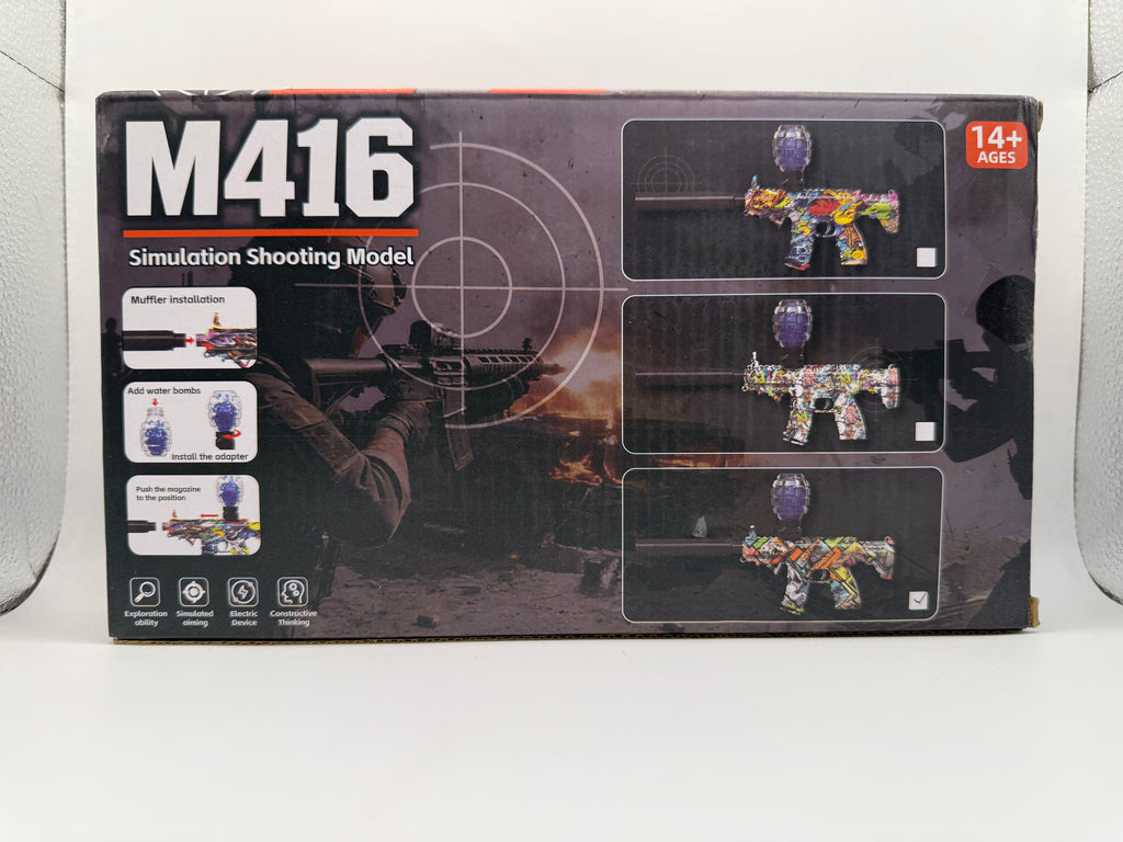 M416 Gel Blaster with Colorful Graffiti Design(Colors Vary) - product image 2