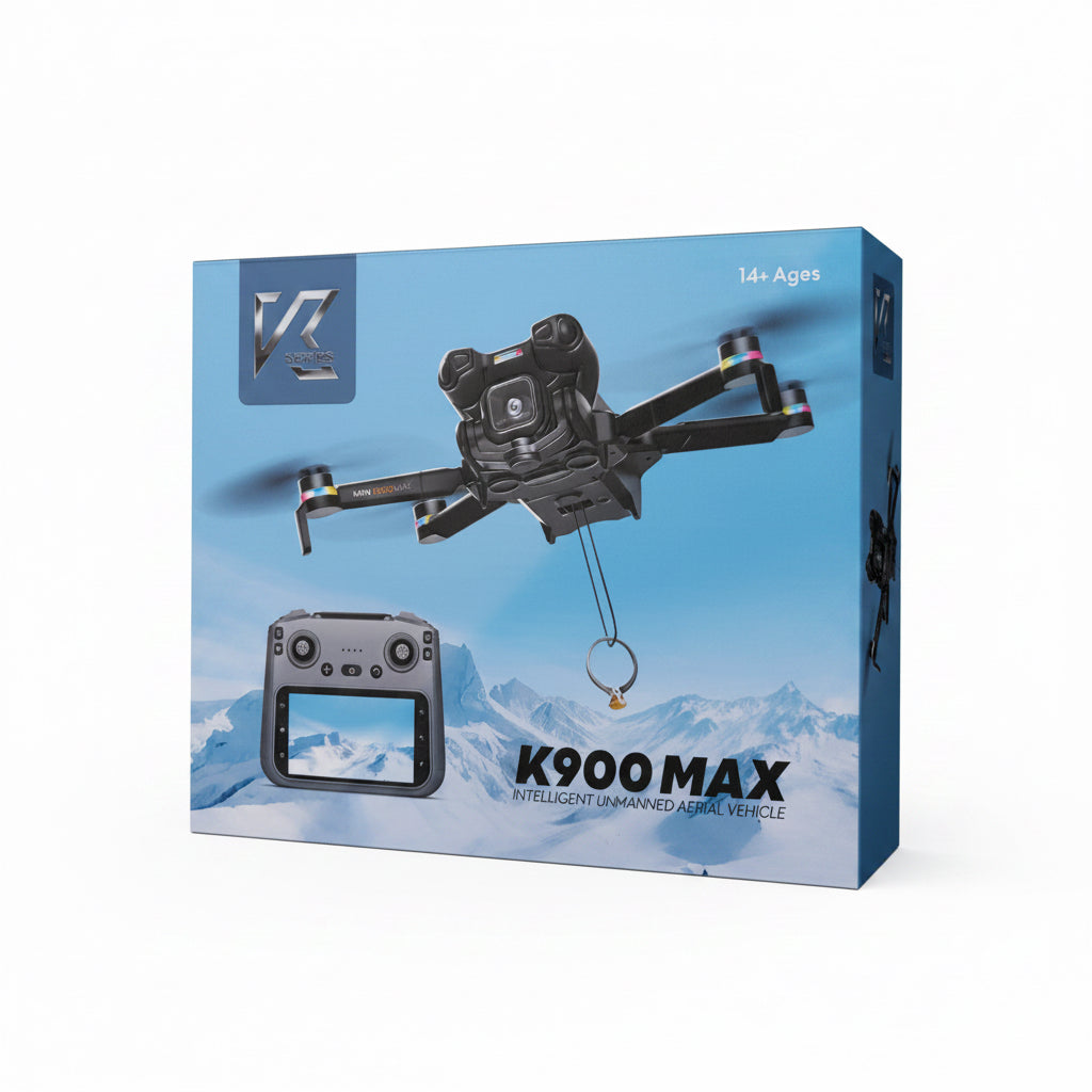 K900Max Payload Delivery Drone with Screened Remote