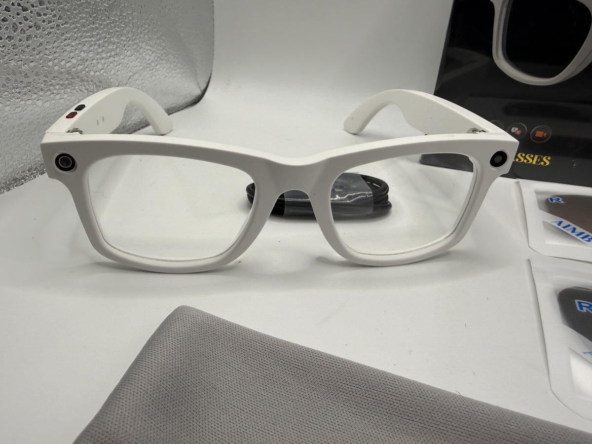 AiMB S2 Max white AI smart glasses product image