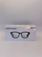 Warchody G300L Smart Glasses, Black Frame, Black & Clear Lenses - product photo 1