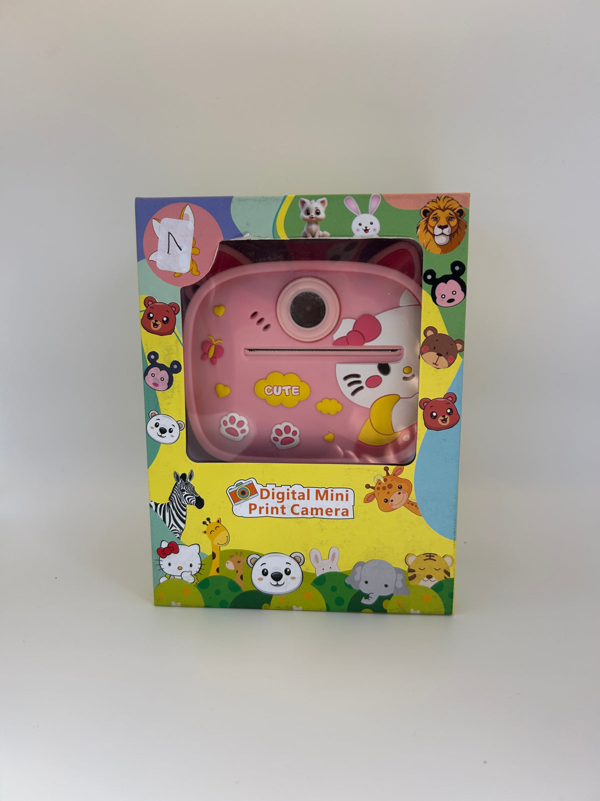 Digital Mini Print Camera, Pink - product photo 1