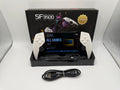 SF 3500 Game Player handheld console front view with games menu on screen