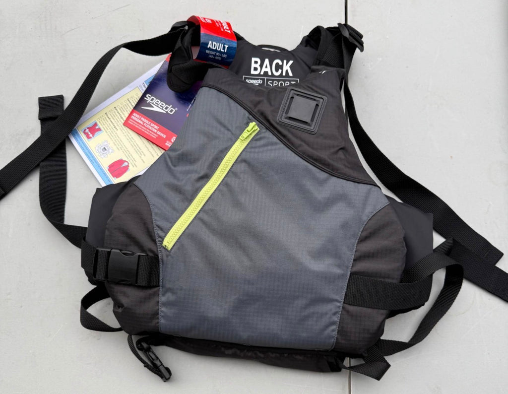 Speedo Adult Paddle Sport PFD Life Jacket front view