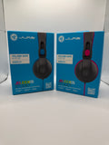 JLab JBuddies Studio2 On-Ear Folding Kids Headphones in Blue