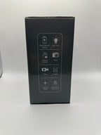 S82 Drone box side listing high capacity battery, LED light, gesture control and photo features