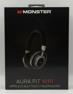 Monster Aura Fit XH11 Wireless Bluetooth Headphones box front